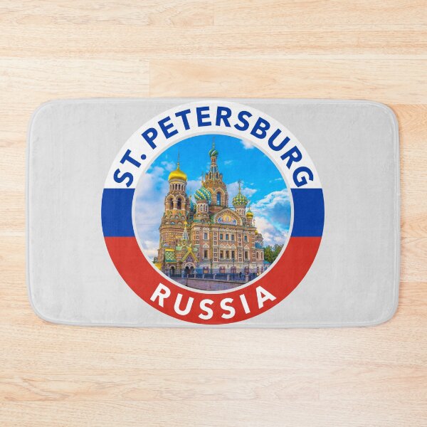 Item preview, St. Petersburg, Russia Round Emblem designed and sold by travelwitheric.