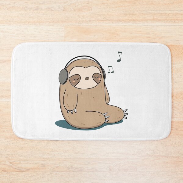 Item preview, Sloth Listening To Music designed and sold by LittleShop79.