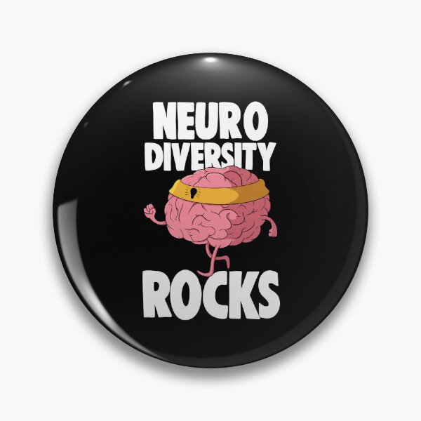 Item preview, Neuro Diversity Rocks designed and sold by Bendthetrend.