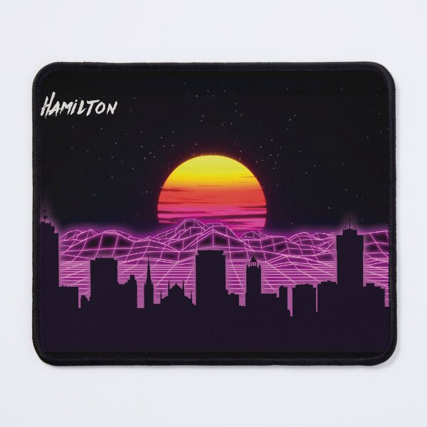 Item preview, Hamilton Skyline Neon Nights designed and sold by DFerraz.