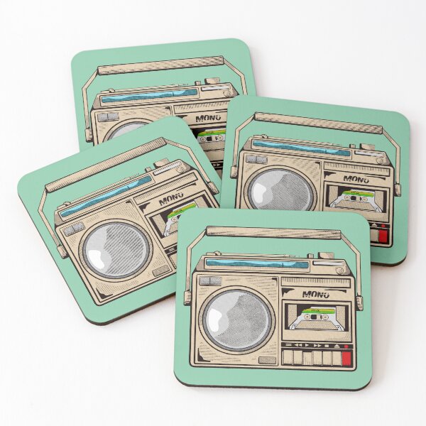 Item preview, Retro mono cassette player designed and sold by piedaydesigns.