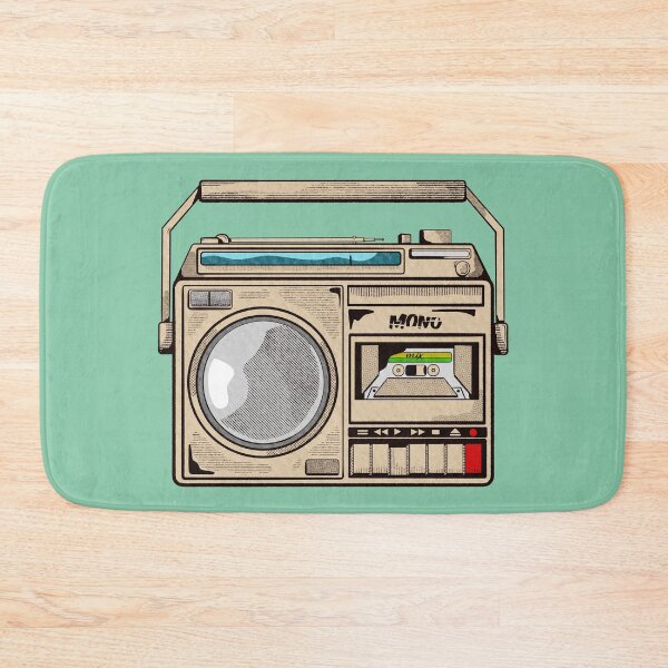 Item preview, Retro mono cassette player designed and sold by piedaydesigns.