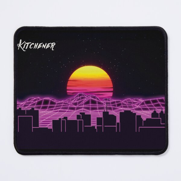 Item preview, Kitchener Skyline Neon Nights designed and sold by DFerraz.