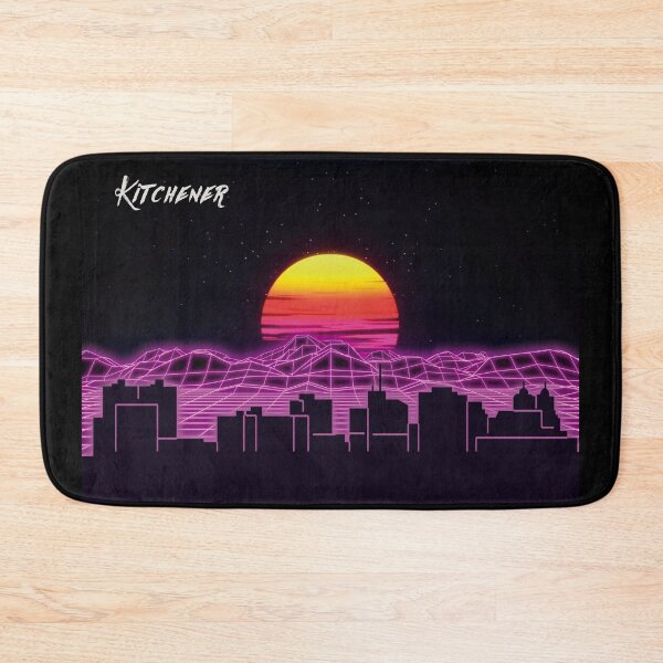 Item preview, Kitchener Skyline Neon Nights designed and sold by DFerraz.