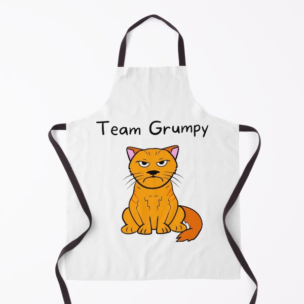 Item preview, Team Grumpy - Cartoon Cat Drawing designed and sold by SparkyMae.