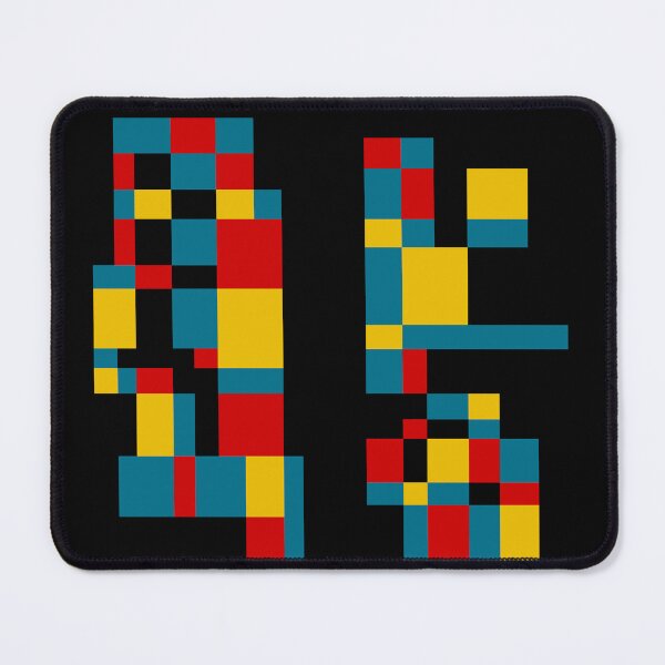 Artikelvorschau, Minimal Primary #3 (von Mondrian inspiriert) entworfen und verkauft von Texterns.