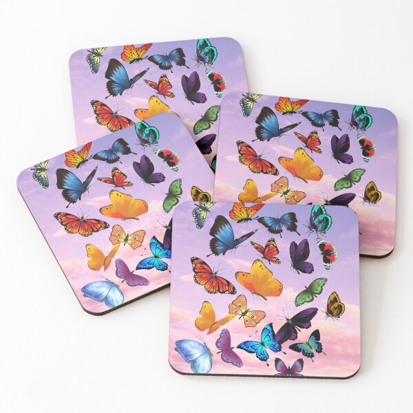 Item preview, Colorful Butterflies at Sunset designed and sold by tomorrowsart.