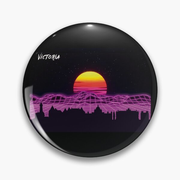 Item preview, Victoria Skyline Neon Nights designed and sold by DFerraz.