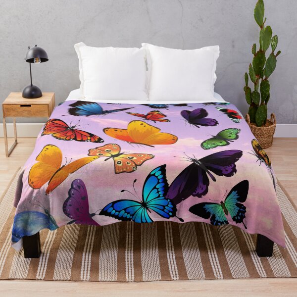 Item preview, Colorful Butterflies at Sunset designed and sold by tomorrowsart.