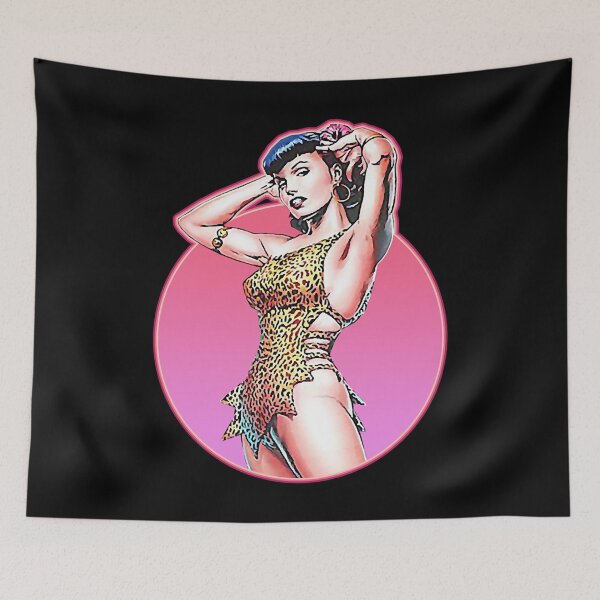 Item preview, Funny Men Illustration Pop Art Bettie Gta Leopard Tee 1980'S designed and sold by Gutmann1220.