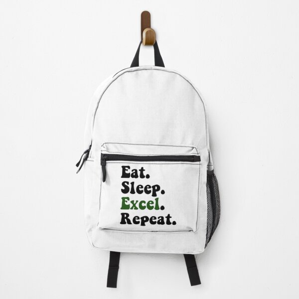 Item preview, Eat Sleep Excel Repeat designed and sold by Willy-UK.