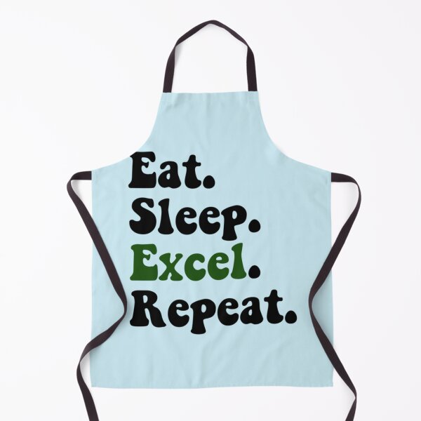 Item preview, Eat Sleep Excel Repeat designed and sold by Willy-UK.