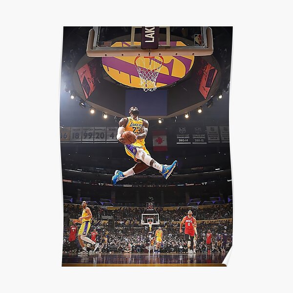 Lebron James Dunk Poster