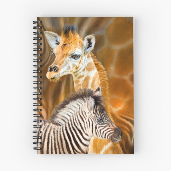 Item preview, Spots And Strips - Giraffe And Zebra designed and sold by Carol  Cavalaris.
