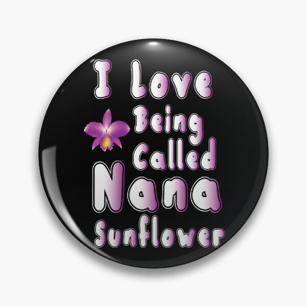 Artikelvorschau, Ich liebe es, Nana-Sonnenblume genannt zu werden, lustiges Blumen-Muttertagsgeschenk, lila Farbverlaufsblumen-Design entworfen und verkauft von pedrored369.