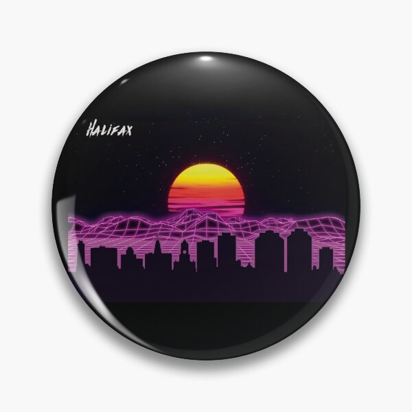 Item preview, Halifax Skyline Neon Nights designed and sold by DFerraz.