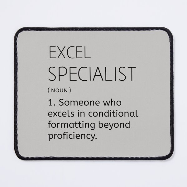 Item preview, Excel Specialist defined designed and sold by Willy-UK.
