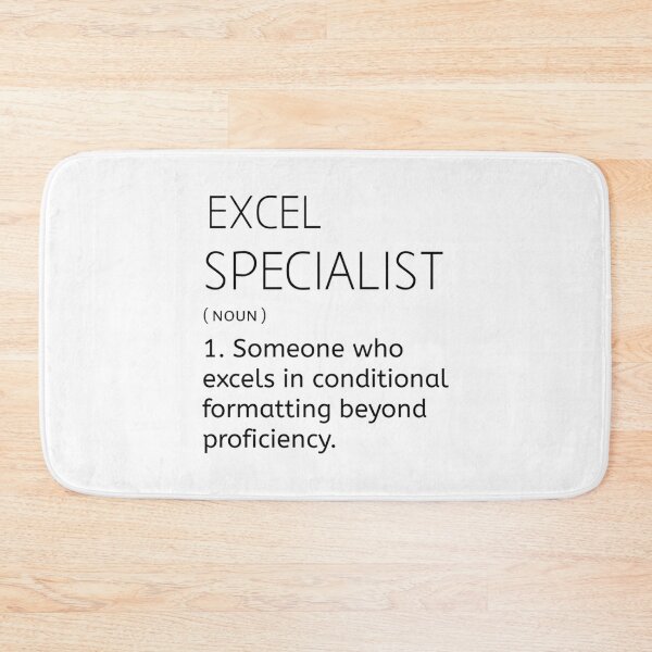 Item preview, Excel Specialist defined    designed and sold by Willy-UK.
