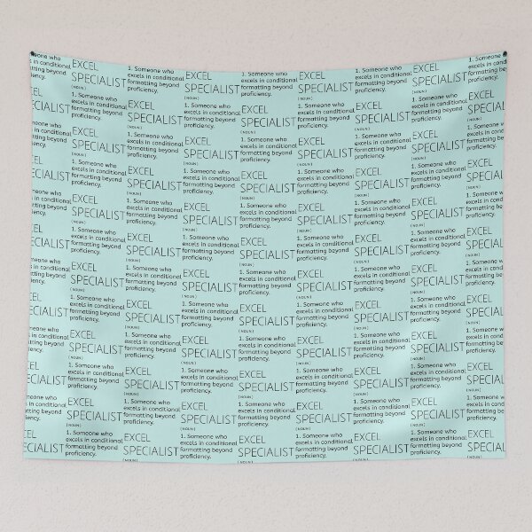 Item preview, Excel Specialist defined    designed and sold by Willy-UK.