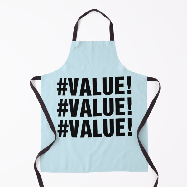 Item preview, Excel VALUE Error designed and sold by Willy-UK.