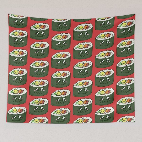 Item preview, Cute Grin Sushi designed and sold by missmann.