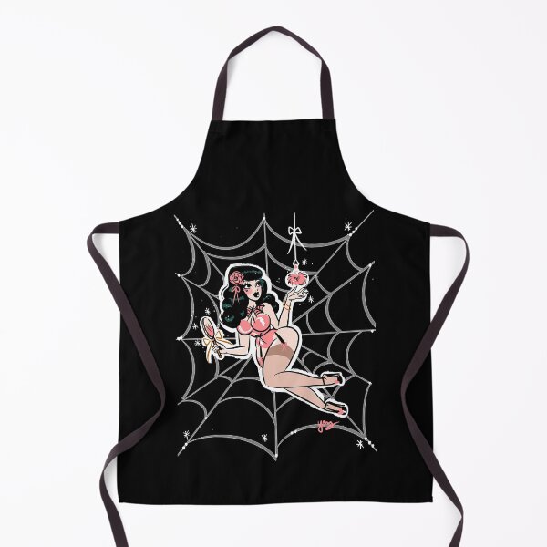 Item preview, Gifts For Women Spider Web Powder Puff Pinup Leopard Tee 1980'S designed and sold by Gutmann1220.