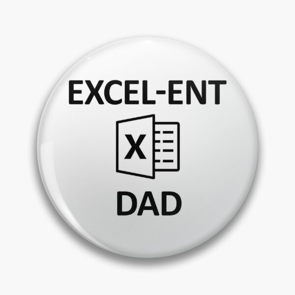 Aperçu de l'œuvre Funny Spreadsheet Excel-ent Papa créée et vendue par Willy-UK.