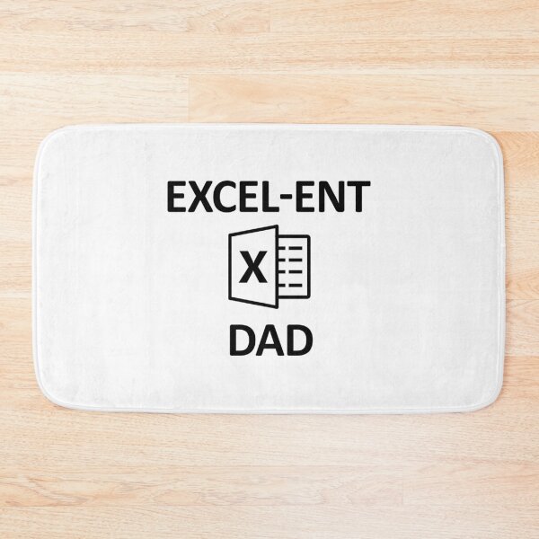 Item preview, Funny Spreadsheet Excel-ent Dad   designed and sold by Willy-UK.