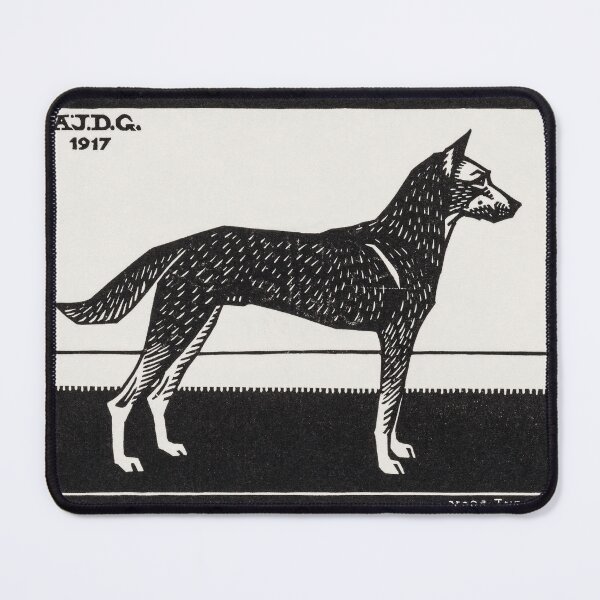 Item preview, Dog Black Art Design Laptop Case Sleeve designed and sold by OakTreeDesign.