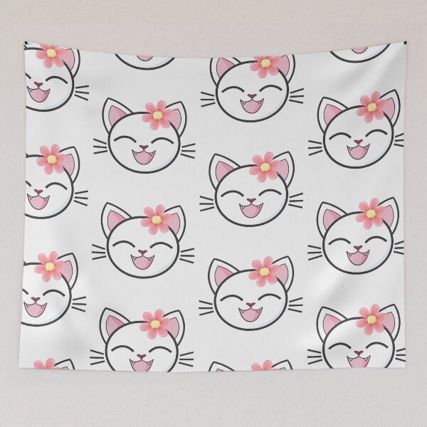 Item preview, Sweet cat face smiling. Funny kitten. designed and sold by EMIPRINCESS.