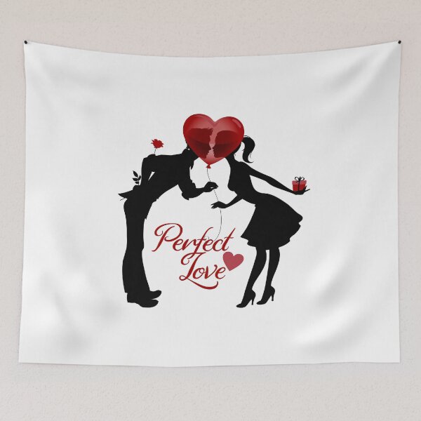 Item preview, Perfect Love (Red) designed and sold by PawsitiveMum.
