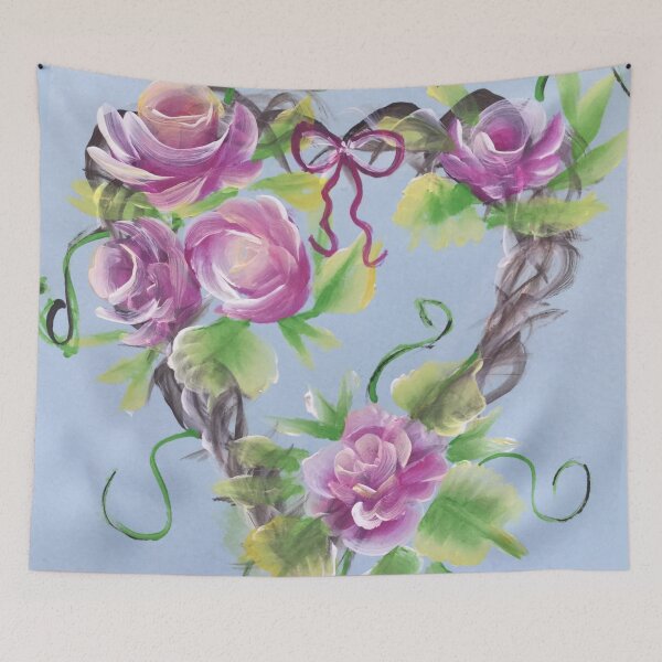 Item preview, Heart of Roses Framed Art Print designed and sold by UncleStuScience.