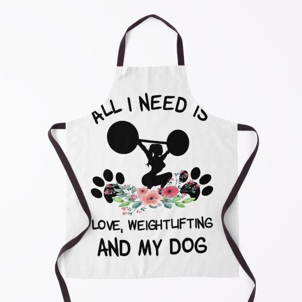 Item preview, All I Need Is Love, Weightlifting And My Dog designed and sold by LittleShop79.