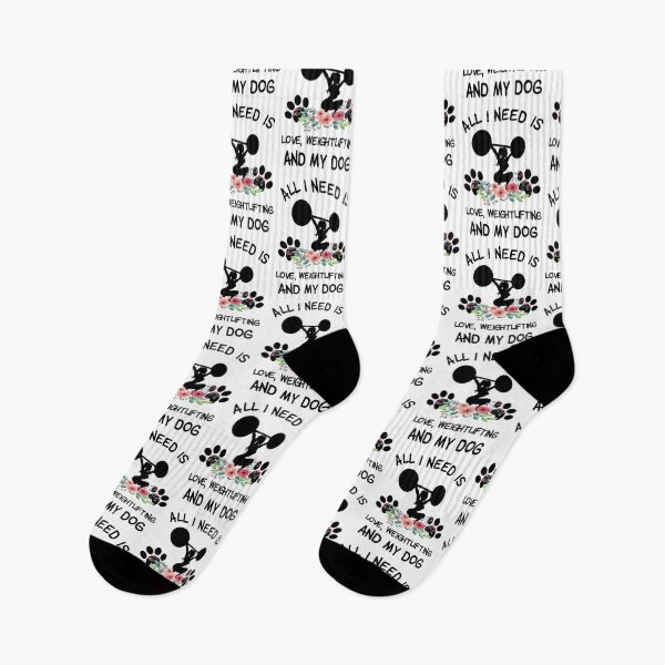 Item preview, All I Need Is Love, Weightlifting And My Dog designed and sold by LittleShop79.