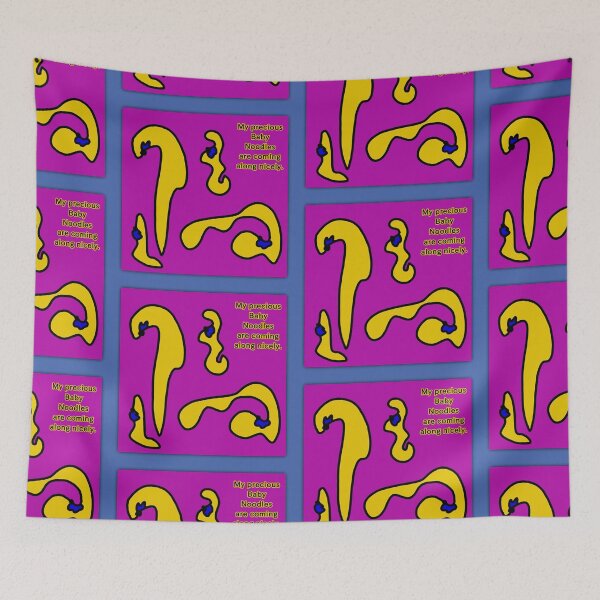 Item preview, Precious Baby Noodles - Magenta Background designed and sold by Squeenal461.