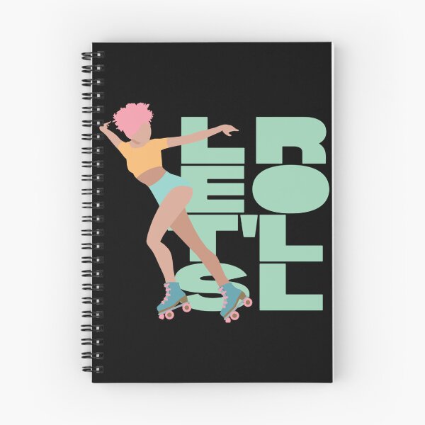 Item preview, Roller Skate Pastel Girl Moxi Let's Roll Sticker designed and sold by amiyacunni.