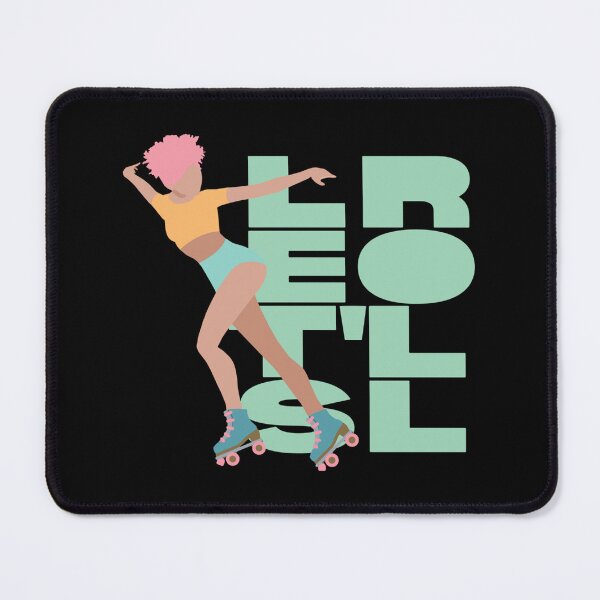 Item preview, Roller Skate Pastel Girl Moxi Let's Roll Sticker designed and sold by amiyacunni.