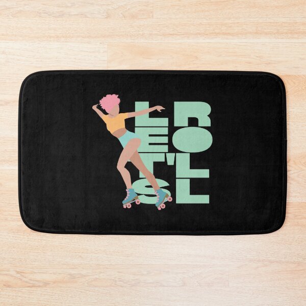 Item preview, Roller Skate Pastel Girl Moxi Let's Roll Sticker designed and sold by amiyacunni.