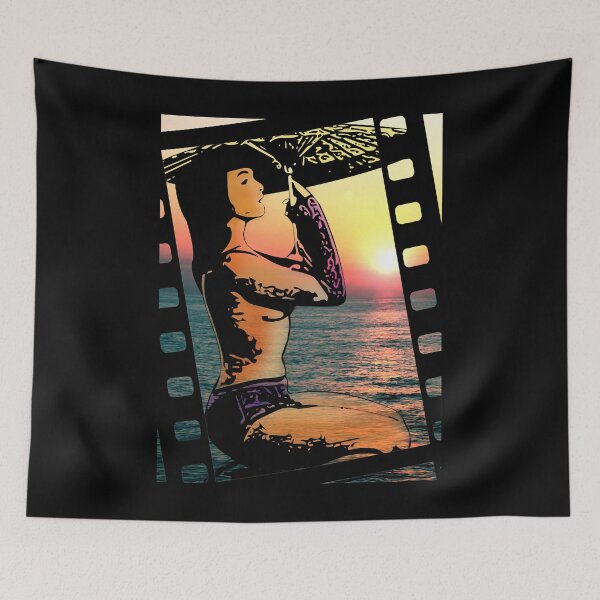 Item preview, Lover Gifts Betty Page Queen Mary Go Go Psychedelic designed and sold by Gutmann1220.