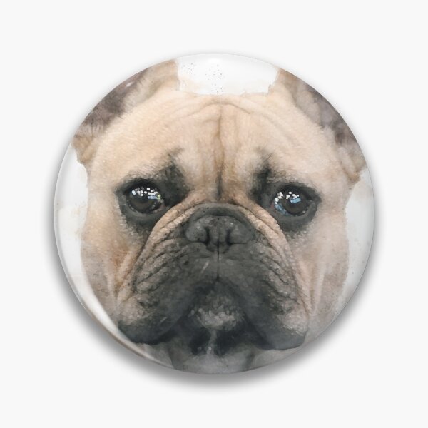 Item preview, Watercolour French Bulldog Artwork  designed and sold by Typeglyphs.