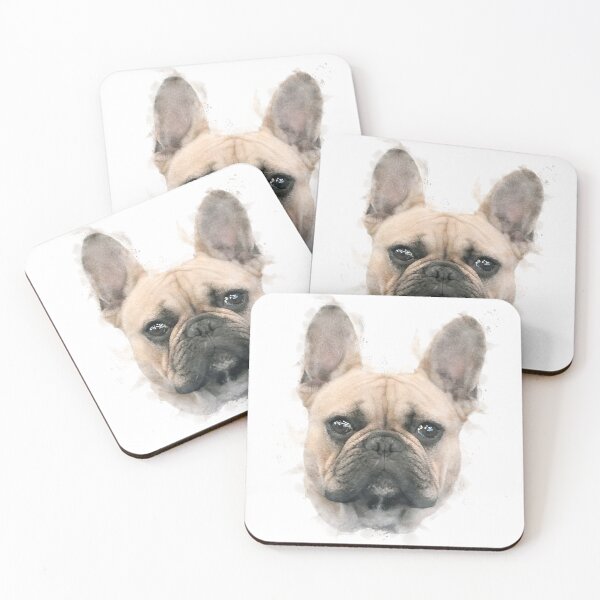 Item preview, Watercolour French Bulldog Artwork  designed and sold by Typeglyphs.
