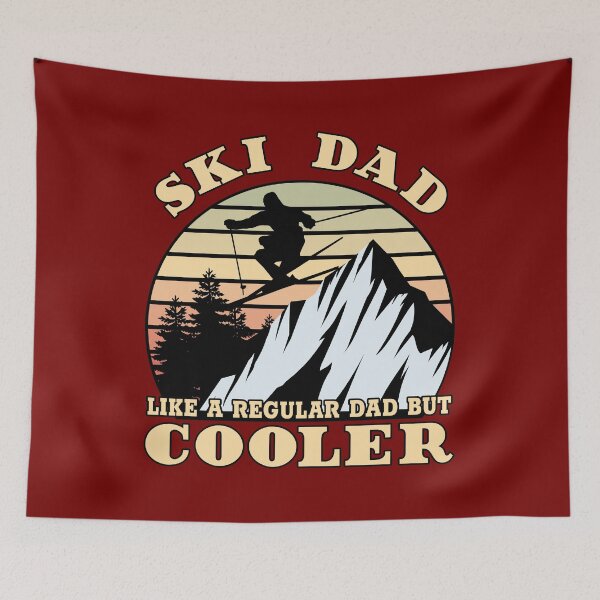 Item preview, Ski Dad Like a Regular Dad Only Cooler Gift designed and sold by The Sticker Place.