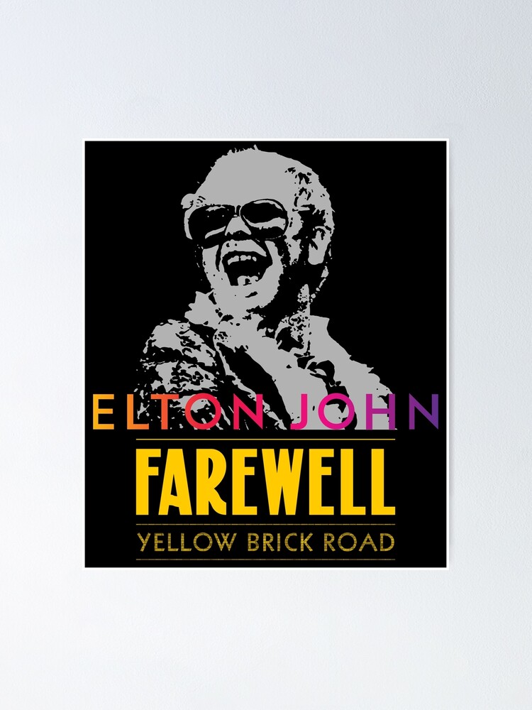 Disover Elton John Farewell LGBT Tour 2022 Poster