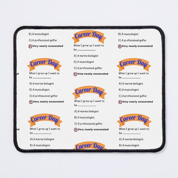 Item preview, Career Day – Want to Be FORGIVEN! designed and sold by Ferocious-Pear.