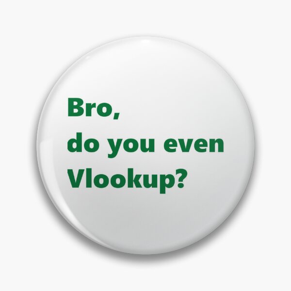 Aperçu de l'œuvre Bro, as-tu même Vlookup créée et vendue par Willy-UK.