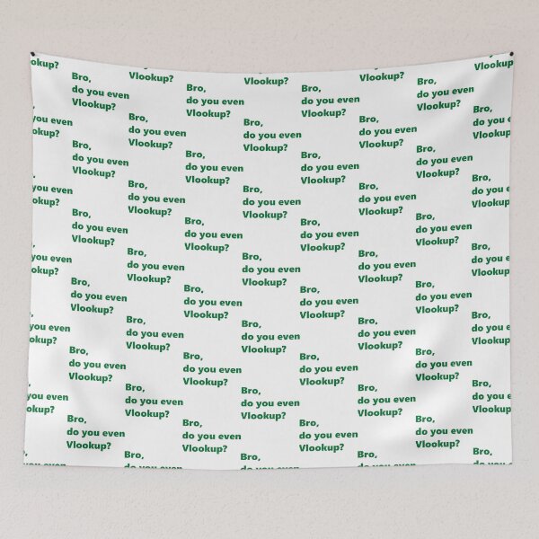 Item preview, Bro, do you even Vlookup   designed and sold by Willy-UK.