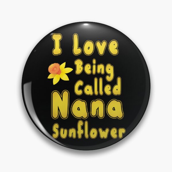 Artikelvorschau, Ich liebe es, Nana Sonnenblume genannt zu werden, lustiges Blumen-Muttertagsgeschenk, gelbe Farbverlaufsblumen entworfen und verkauft von pedrored369.