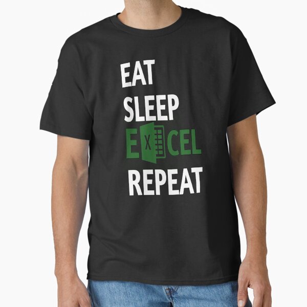 Item preview, Eat sleep excel repeat    designed and sold by Willy-UK.