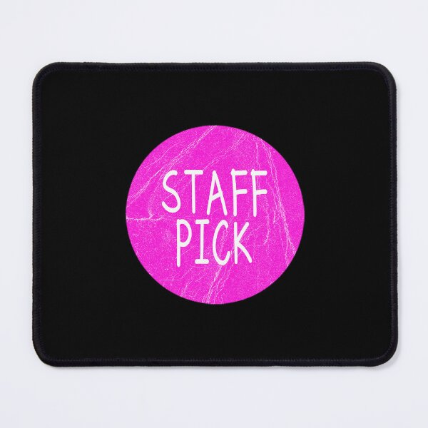 Item preview, Staff Pick Retro VHS Sticker designed and sold by wildeyemovies.
