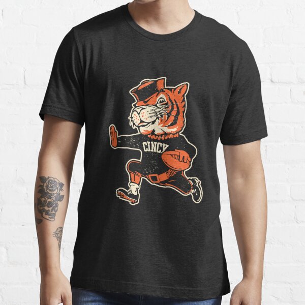 Men's Homage Joe Burrow Gray Cincinnati Bengals Caricature Player Tri-Blend T-Shirt Size: Small